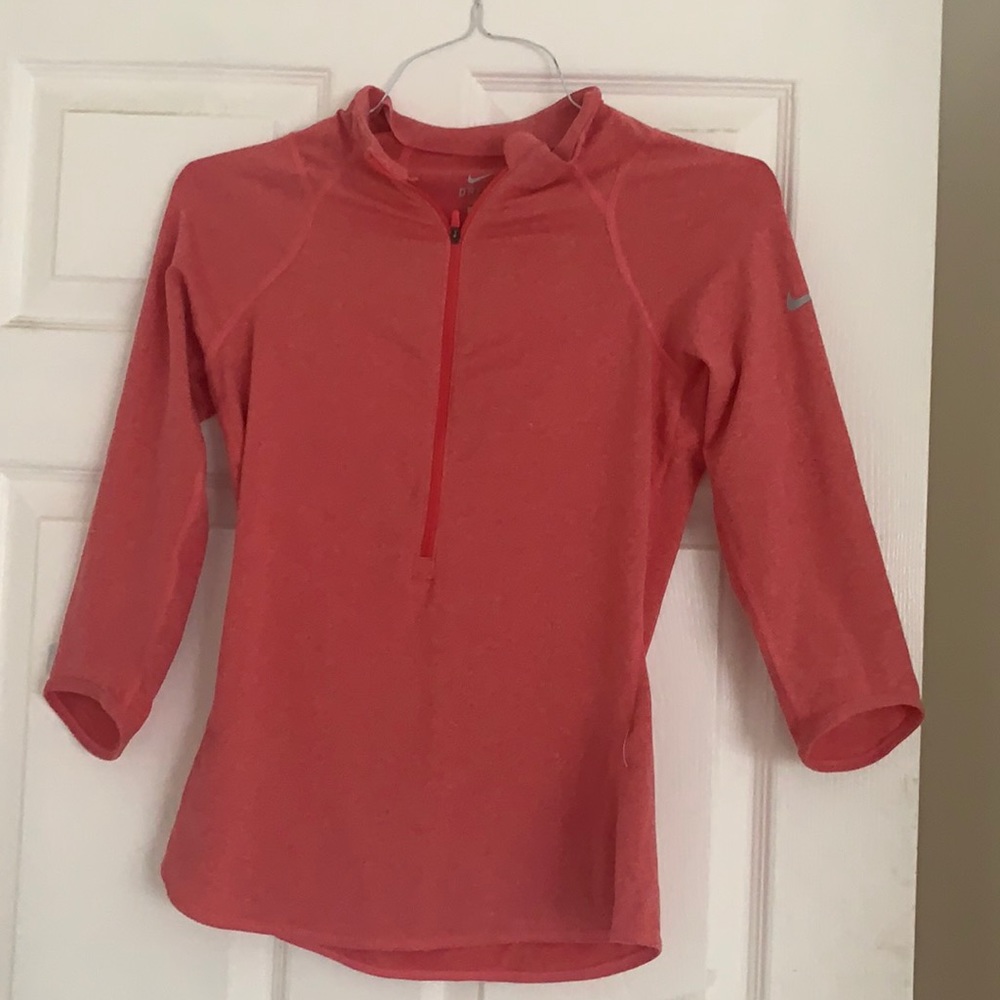 Nike Pink Quarterzip
